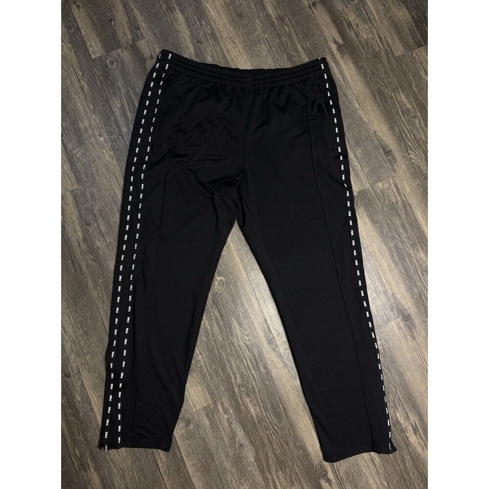 Victoria Secret PINK Active Joggers XXL Black Track Pants Athleisure
